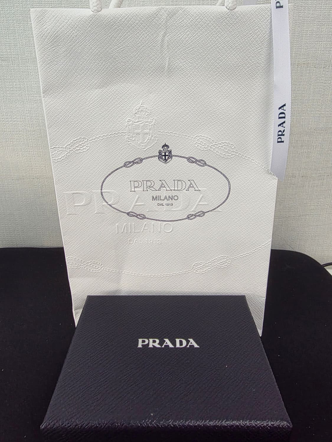 프라다 사피아노 명함카드지갑 상품이미지1