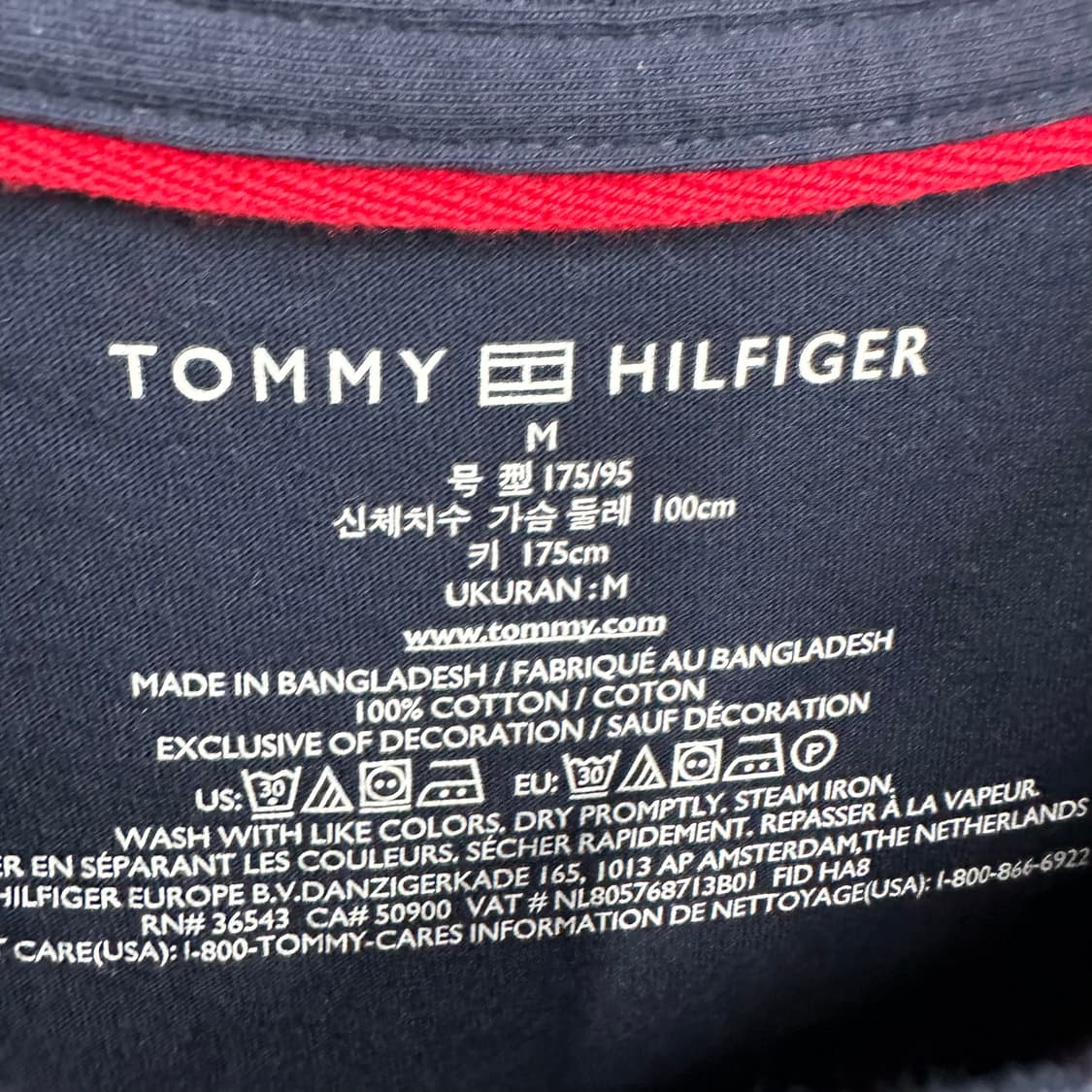 95 타미힐피거 남자 반팔 티셔츠 상품이미지3