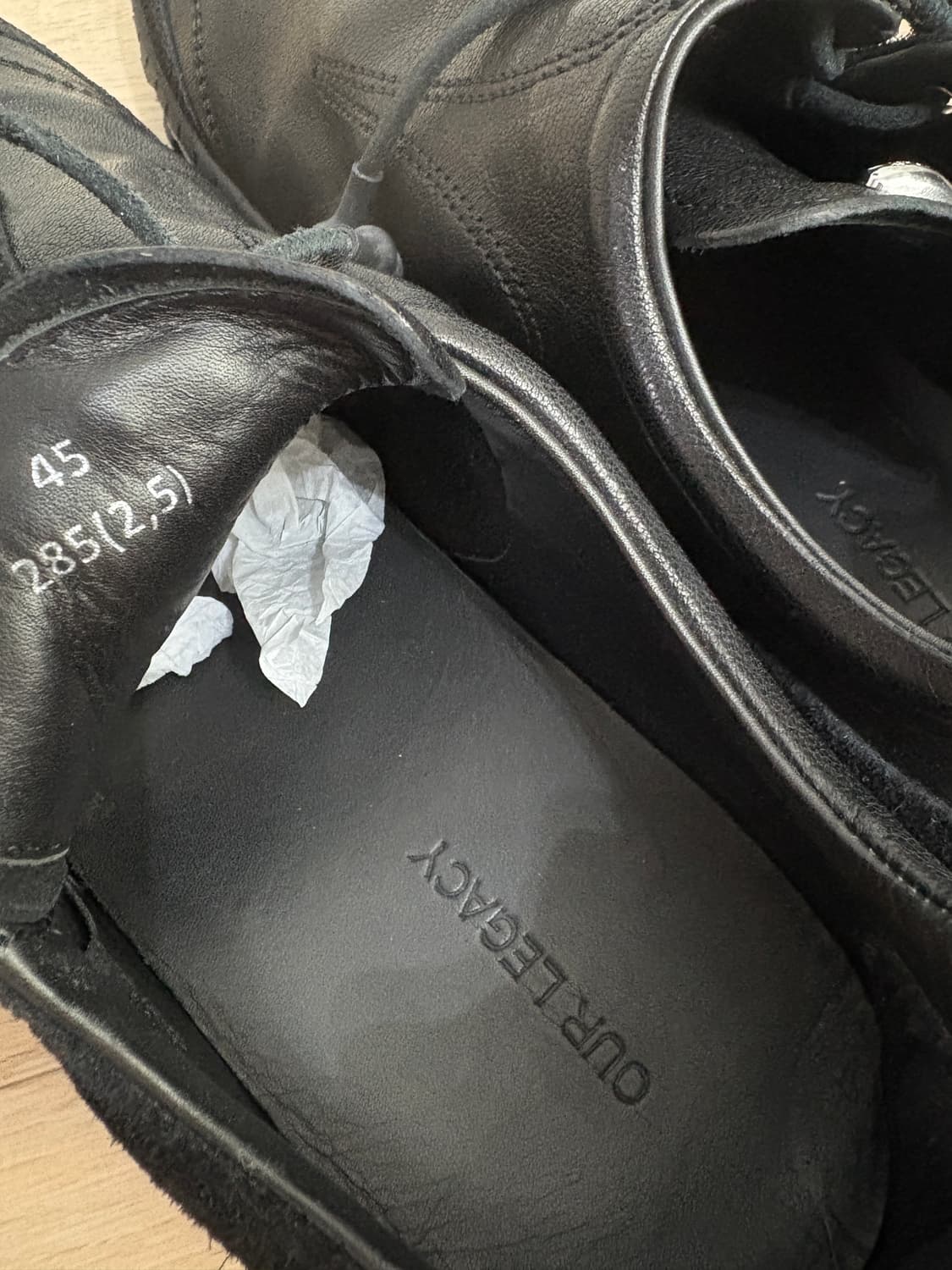 아워레가시 ourlegacy / 가베 gabe 블랙 / 285 상품이미지6