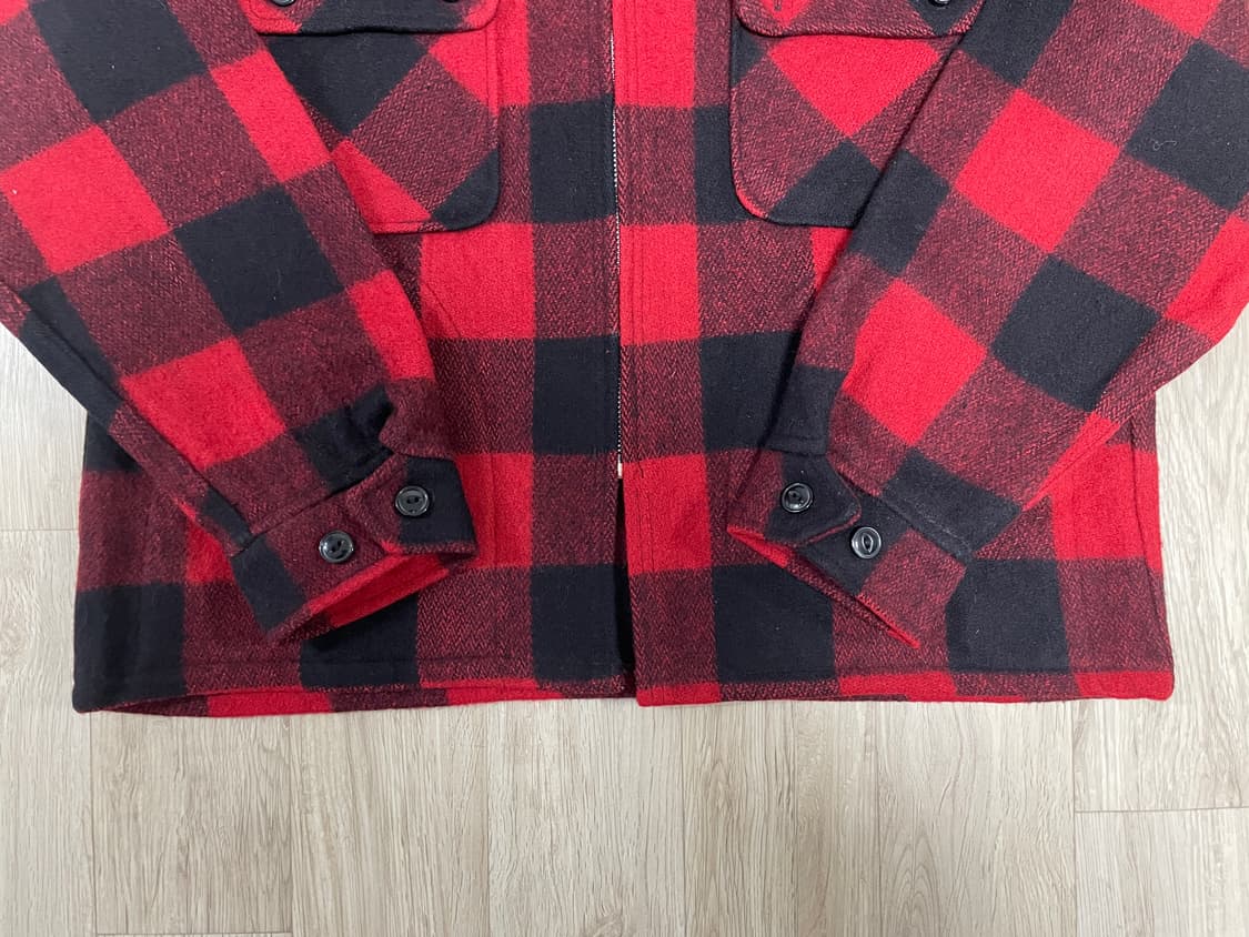 105) 60's JC페니 체크 울 맥키노자켓(RRL&LVC&폴로) 상품이미지8