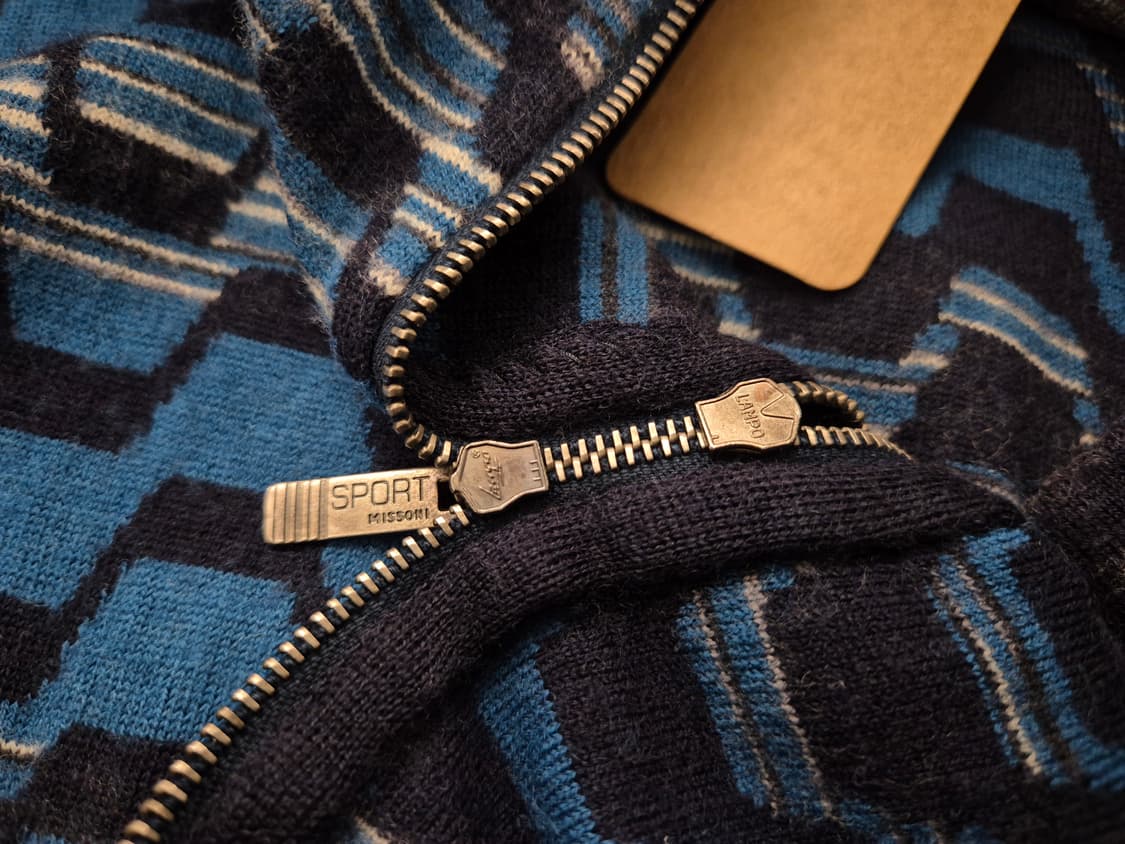 90s 미쏘니 니트 짚업 상품이미지5