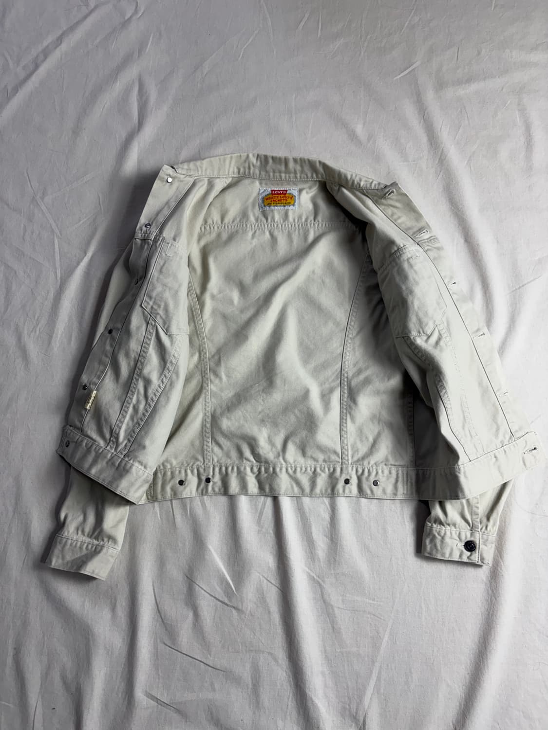 Levis 화이트라벨 트러커 자켓 40 상품이미지3