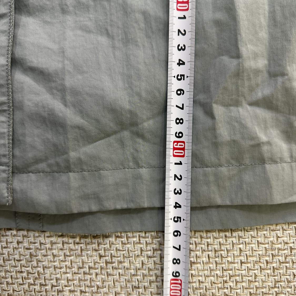 82-94-160 보브 그레이 트렌치 코트 0417D 상품이미지6