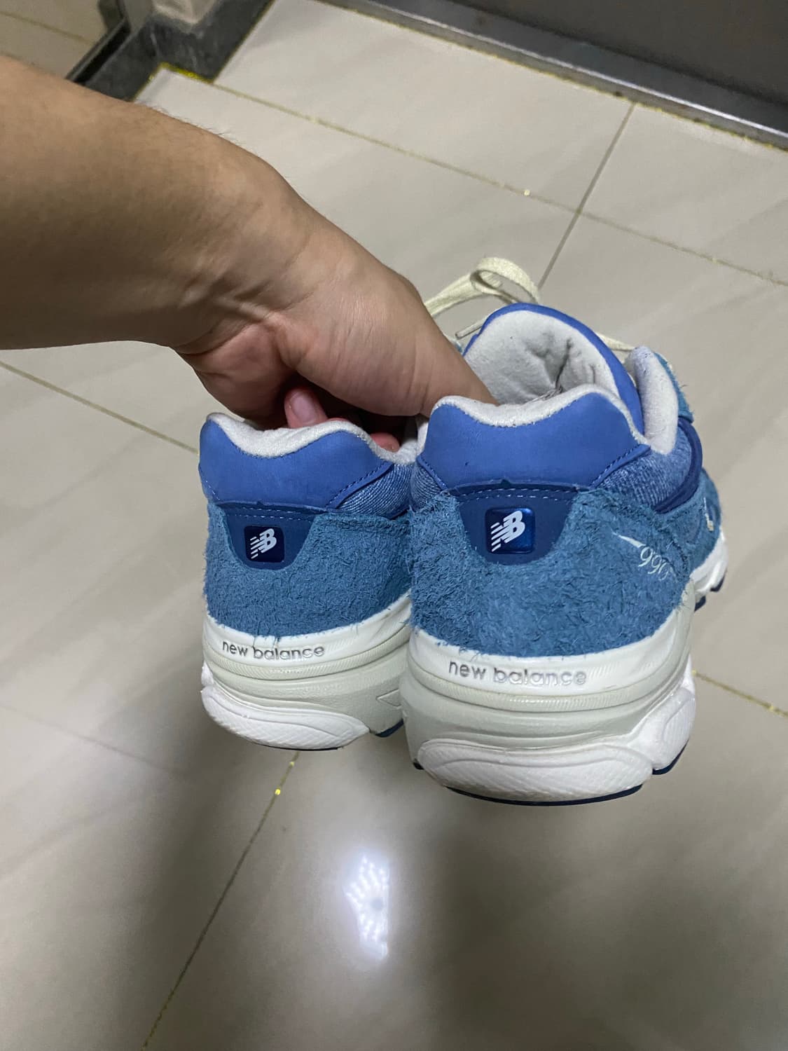 뉴발란스 x 리바이스 990v3 블루 275 상품이미지5