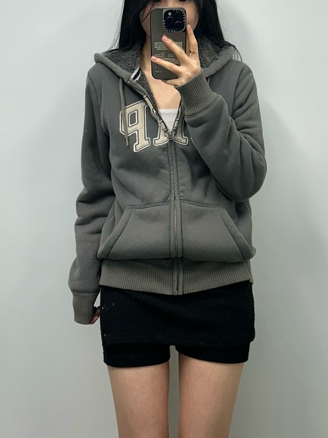 Gap 갭 기모 보아 후드집업 상품이미지1