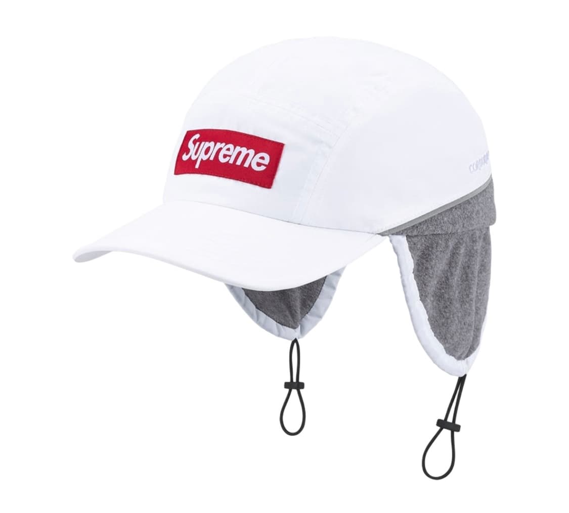슈프림 이어플랩 캠프캡 화이트 상품이미지1