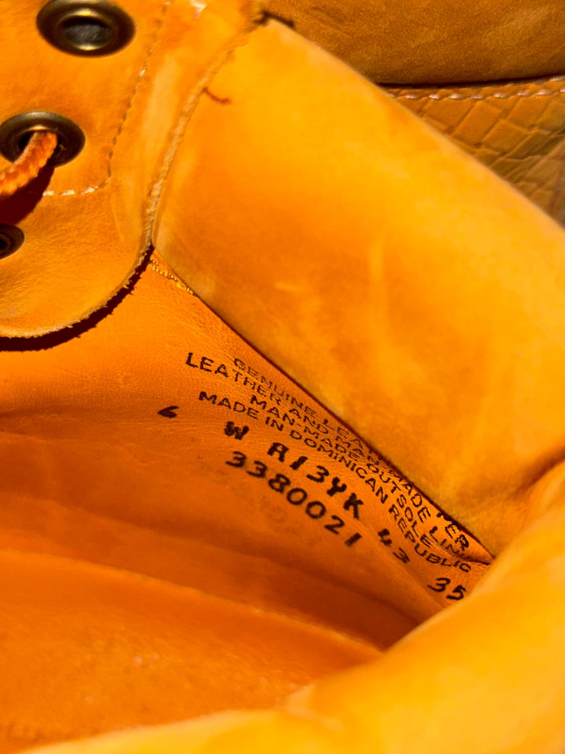 팀버랜드 6인치 워커 부츠 230 상품이미지6