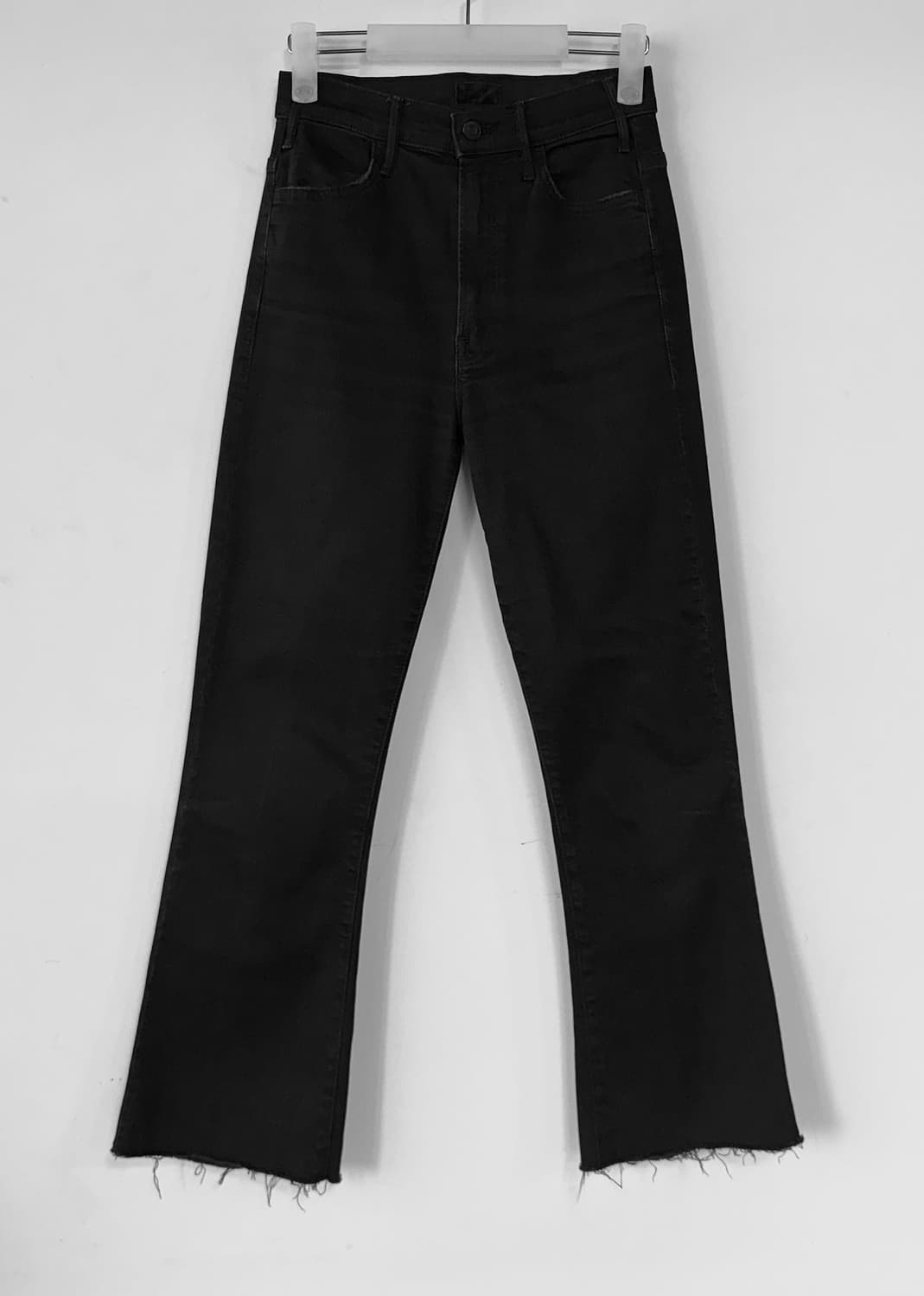 마더 허슬러 앵클 프레이 블랙 데님 진 (25) 상품이미지2