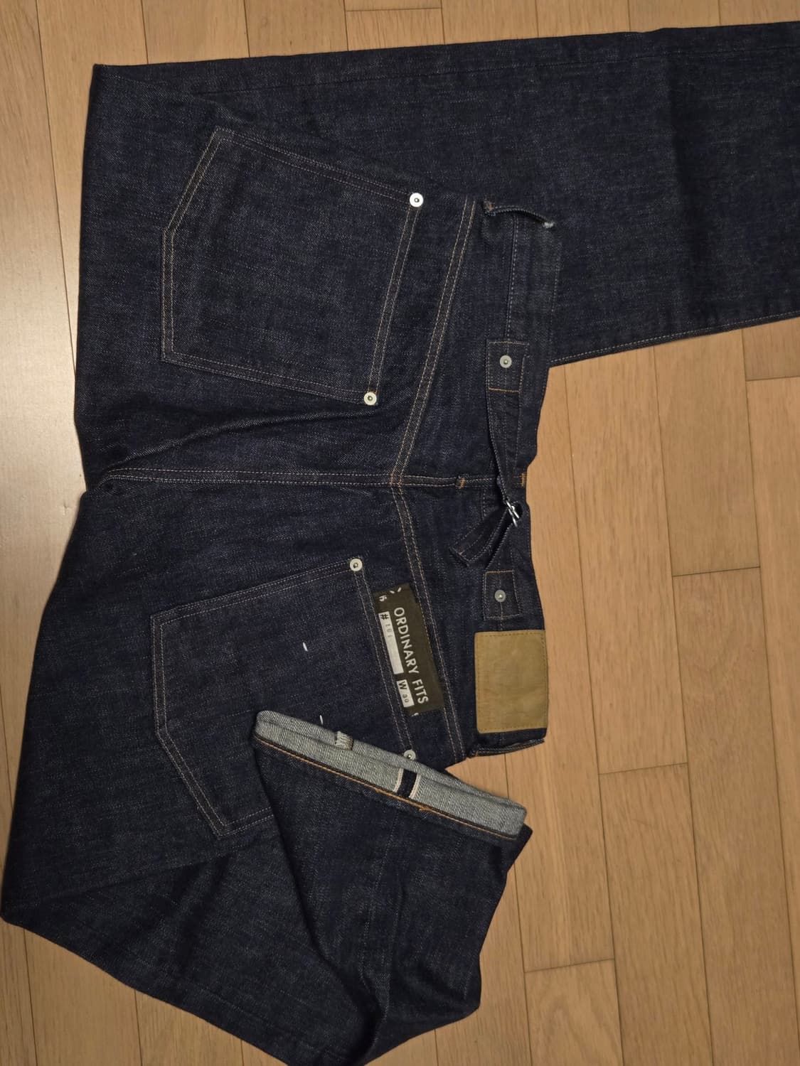 오디너리핏 5 p 데님 원워시 팬츠 상품이미지2