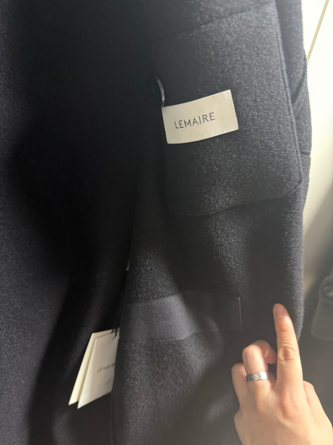 르메르 22fw 랩코트 s사이즈 판매합니다 상품이미지7