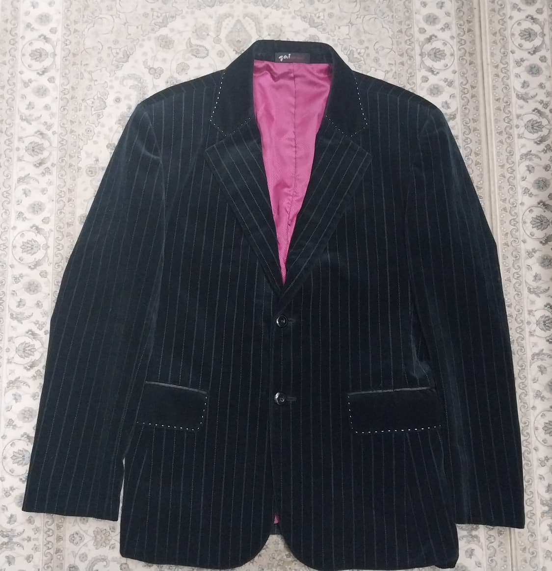 scabal sai 이태리 벨벳 블레이져 상품이미지1