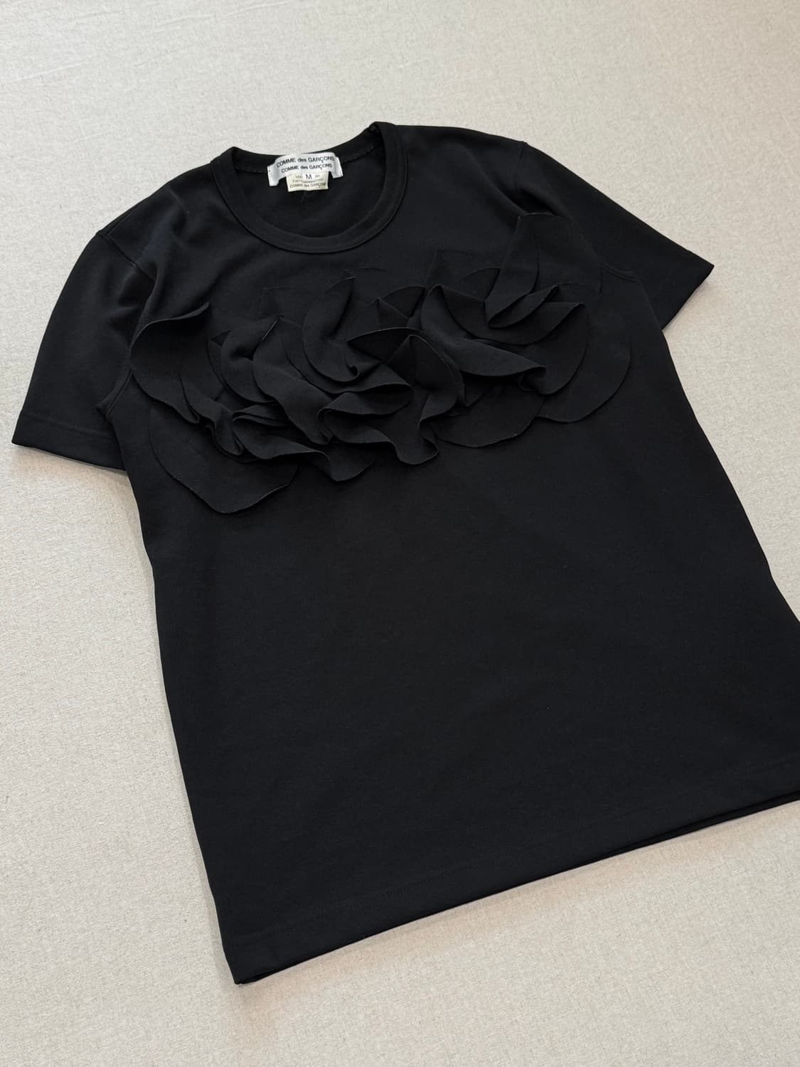 꼼데가르송 꼼꼼 17ss 크링클드 티셔츠 상품이미지2