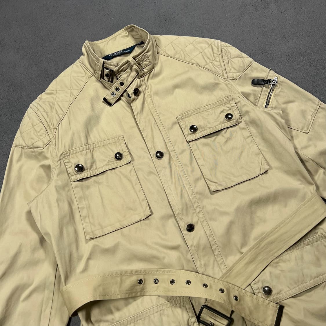 폴로 랄프로렌 벨티드 사파리 자켓 상품이미지2