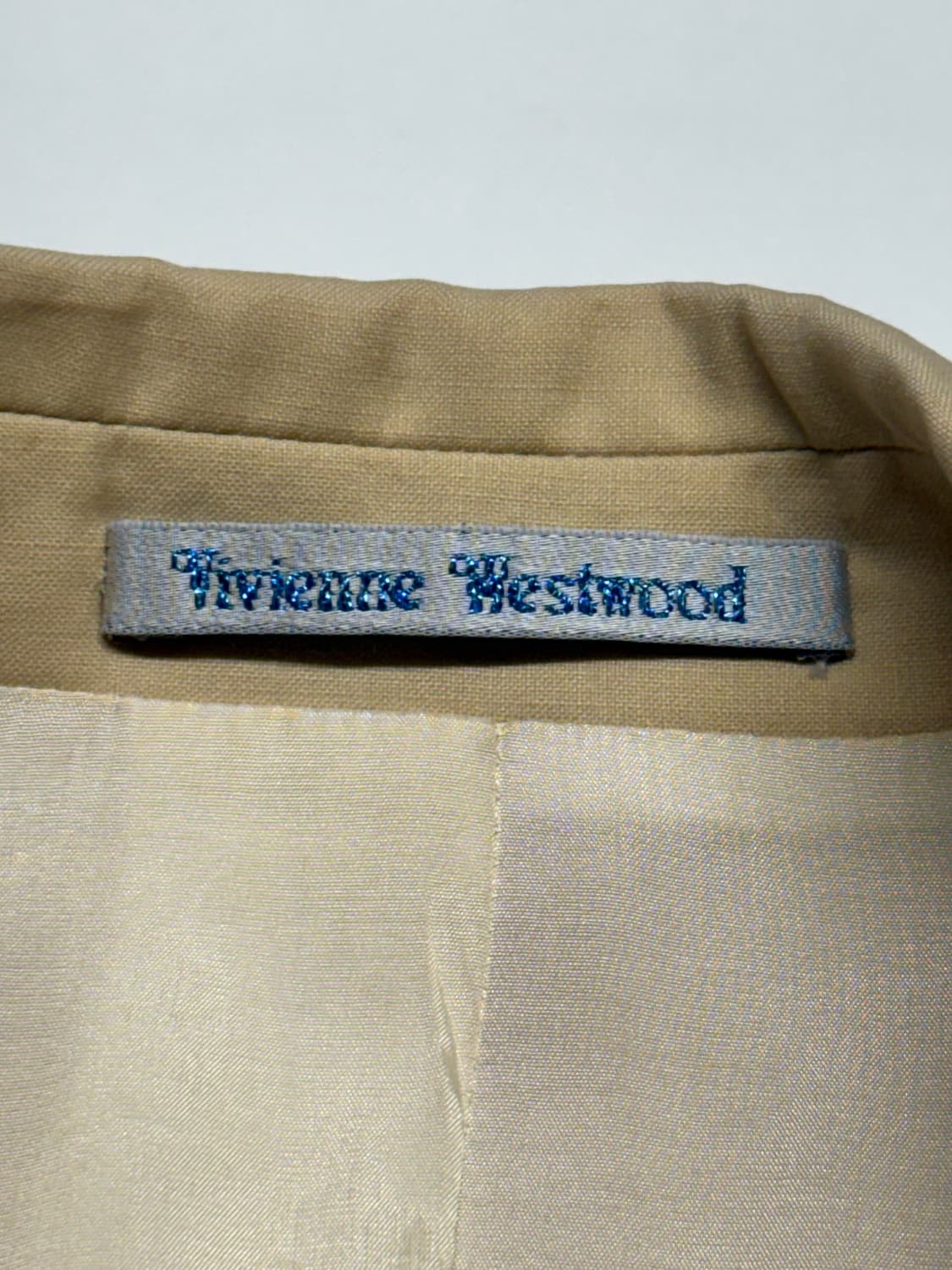 90's 비비안 웨스트우드 맨 런던 포토패치 수트/상의 상품이미지4