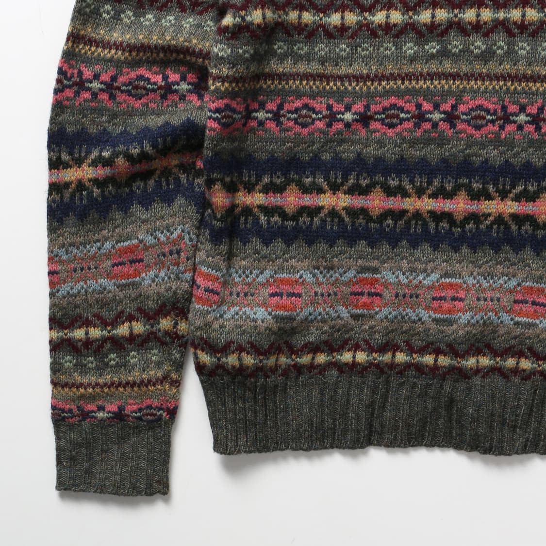 폴로 페어아일 브이넥 니트   상품이미지8