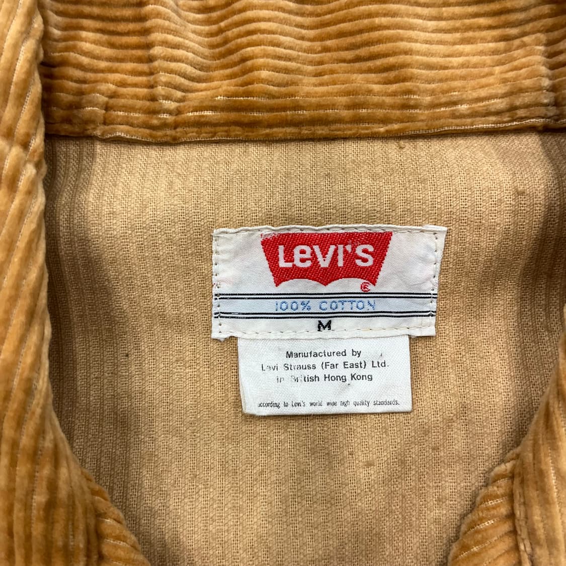 M 리바이스 90s 빈티지 코듀로이 자켓 상품이미지5