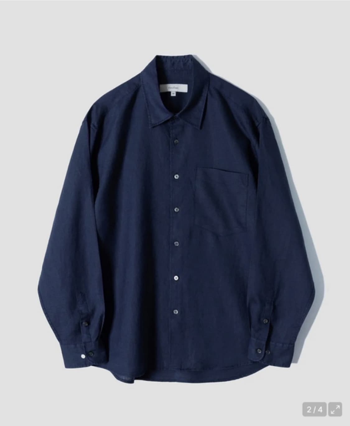 퍼스트플로어 라이트 리넨 린넨 셔츠 상품이미지1