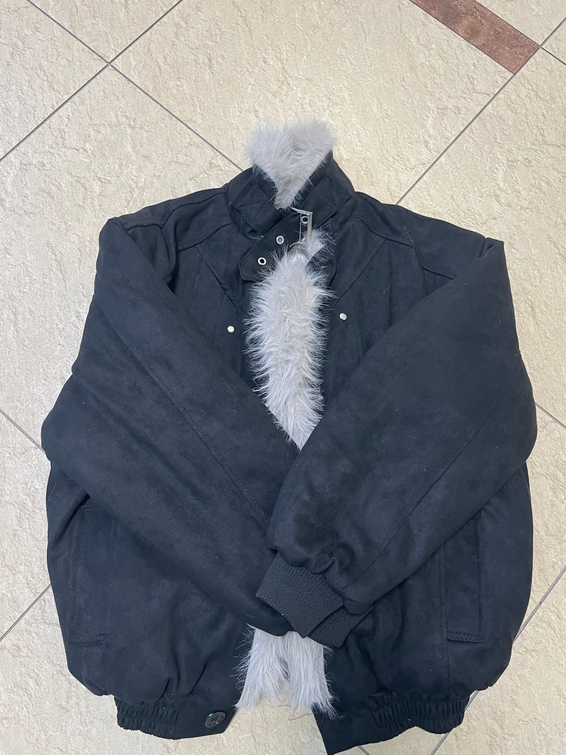 퍼 스웨이드 자켓 상품이미지1