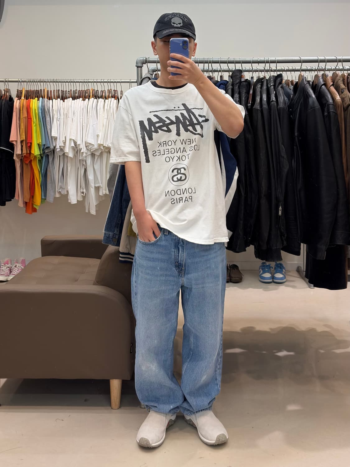 스투시 월드투어 티셔츠 상품이미지5