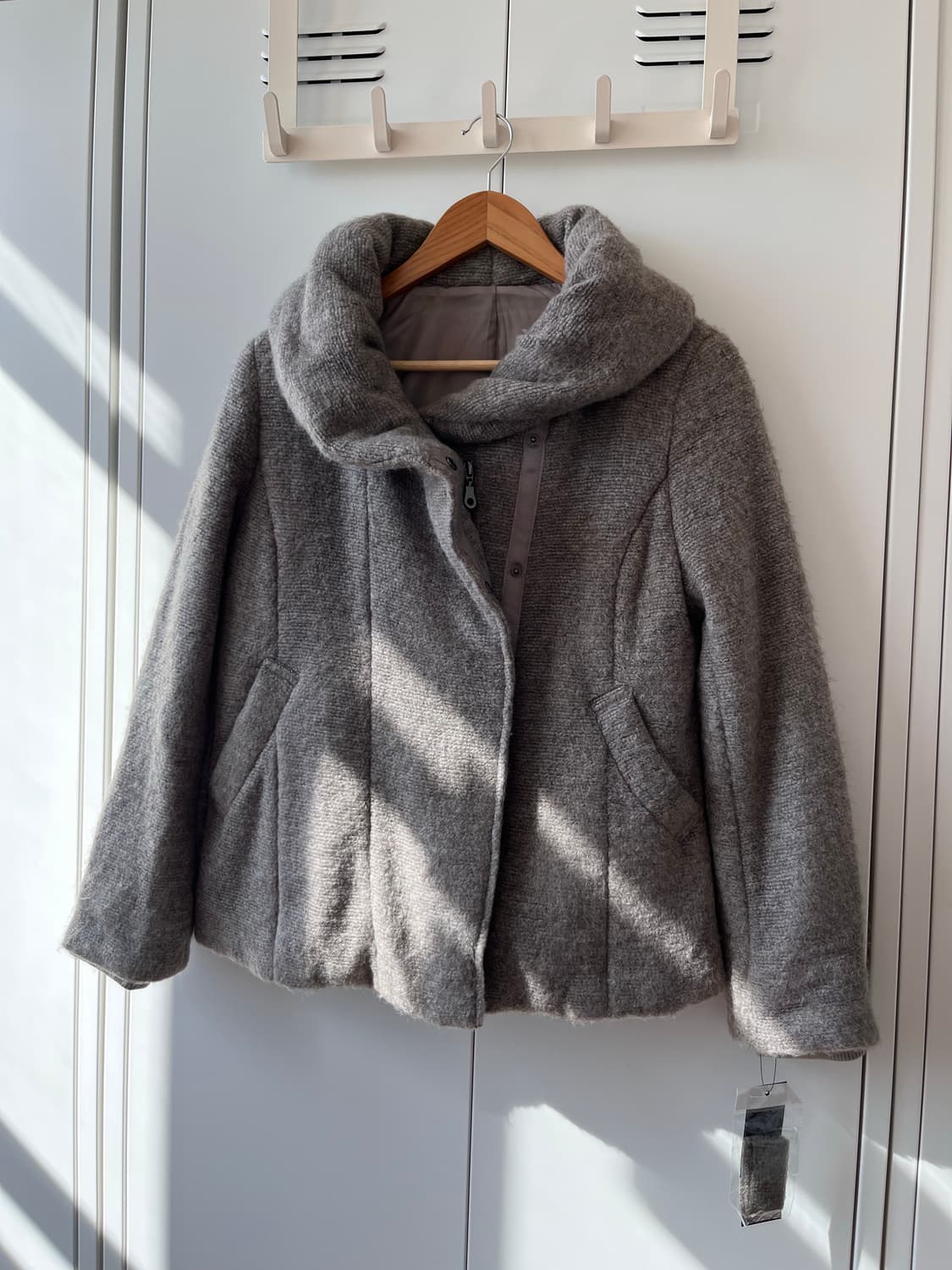 Blue label 만두 카라 시보리 패딩 점퍼 상품이미지4