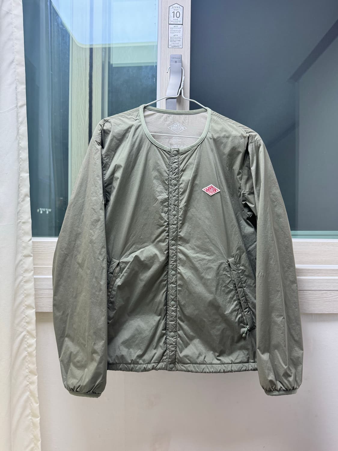 단톤 인슐레이션 노카라 자켓 상품이미지1