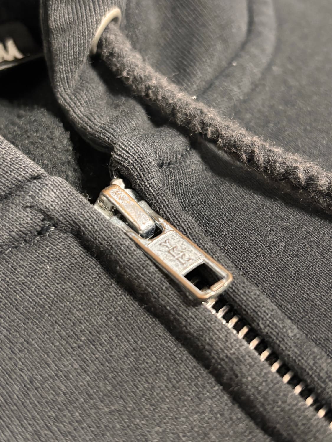 [L] 정품 스투시 베이직 로고 후드집업 블랙 상품이미지10