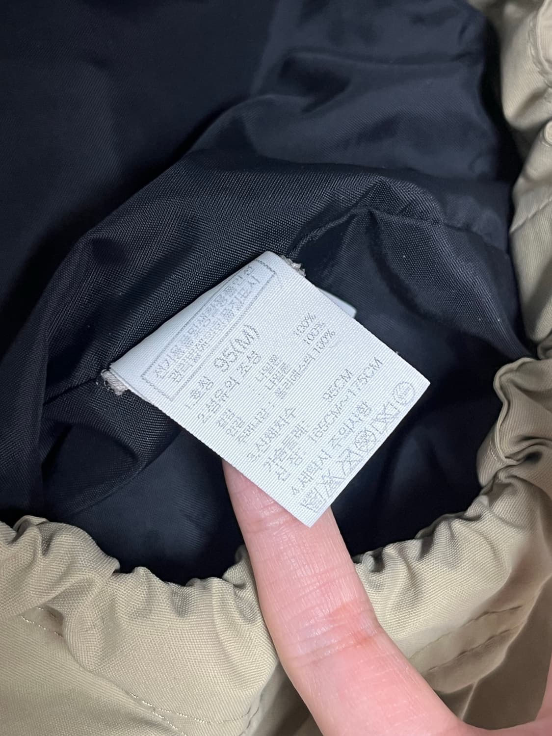 노스페이스 배색 바람막이 아노락 자켓 상품이미지3