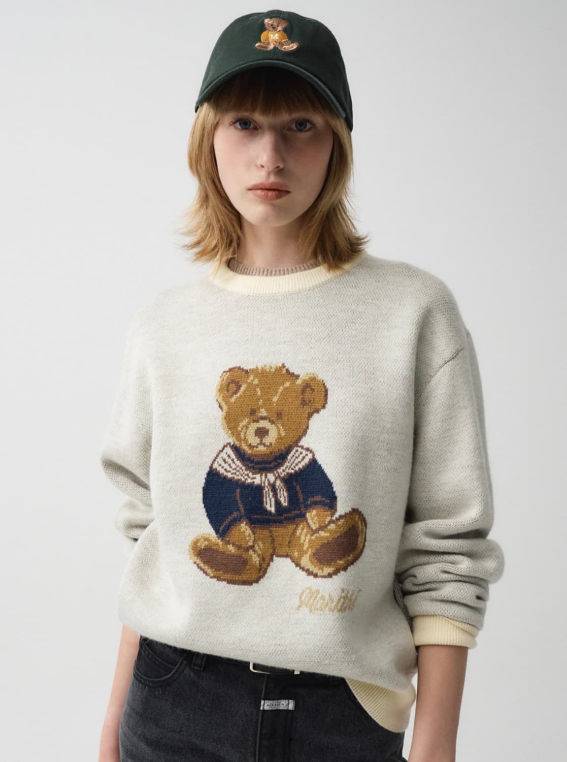 마리떼프랑소와저버_DOODLE BEAR 두들베어 SWEATER_M 상품이미지3