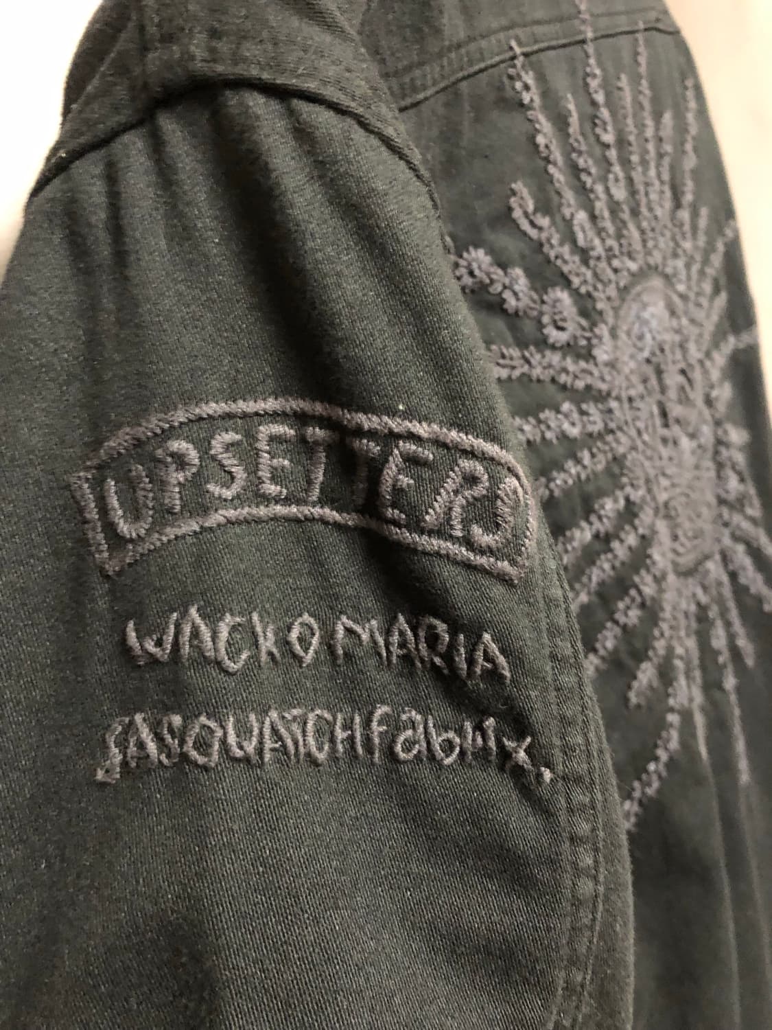 사스콰치패브릭스 X 와코마리아 셔츠자켓 상품이미지3