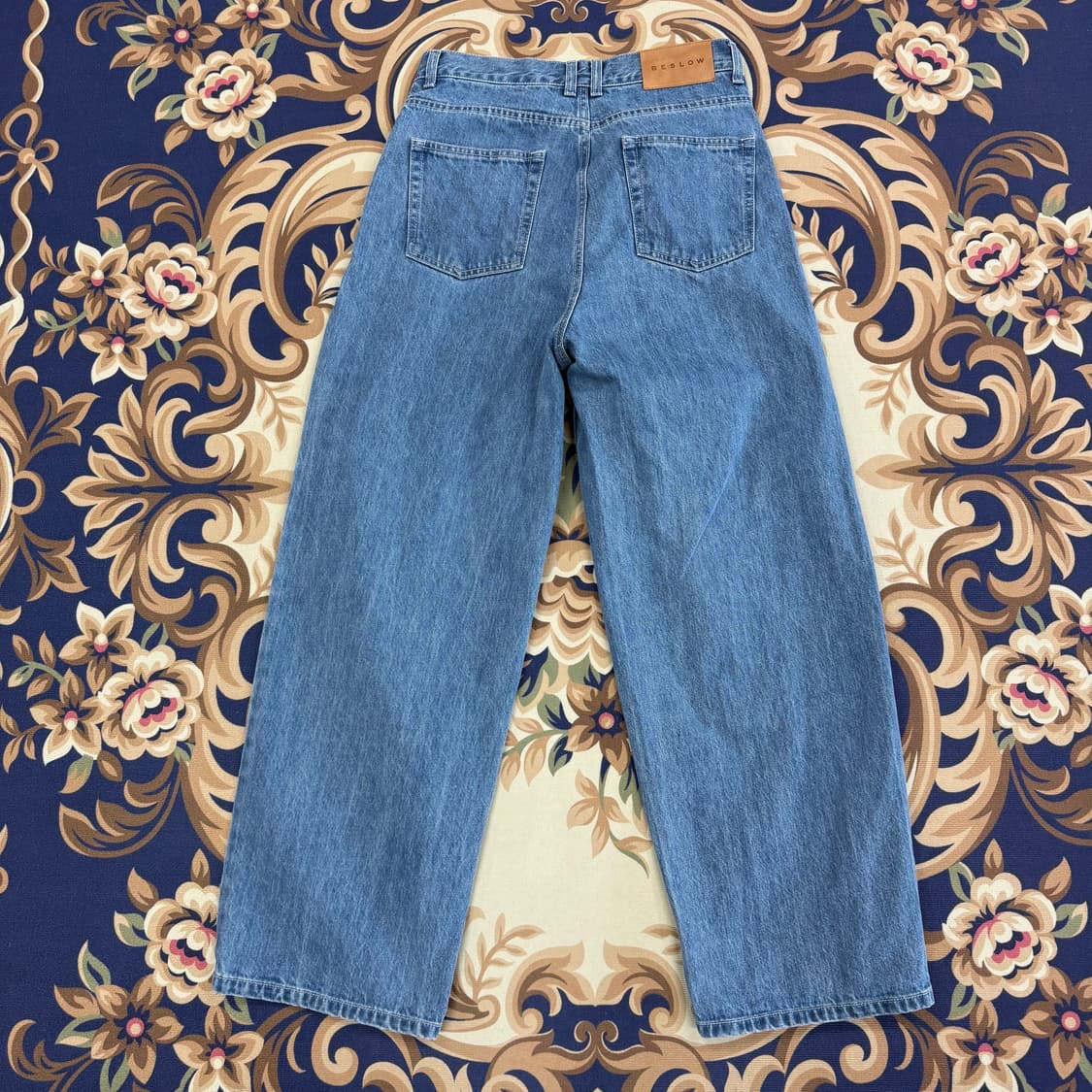 (30)비슬로우 BESLOW 원턱 데님팬츠 상품이미지5