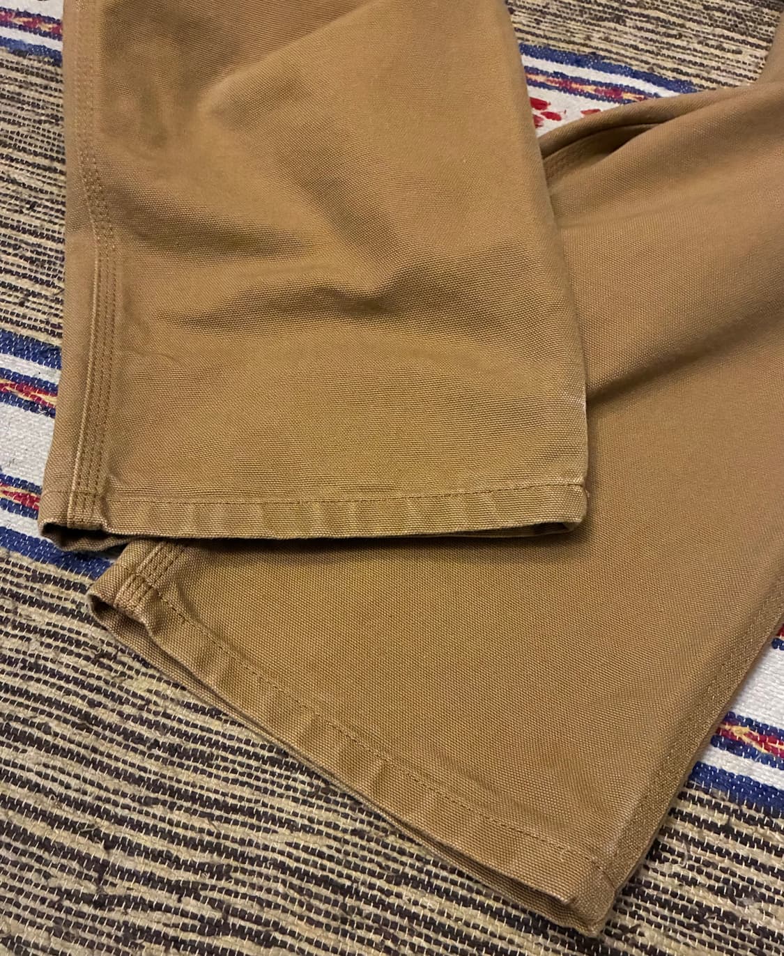 (34)칼하트 오가닉코튼 캔버스 싱글니 워크팬츠 카펜터팬츠 상품이미지4