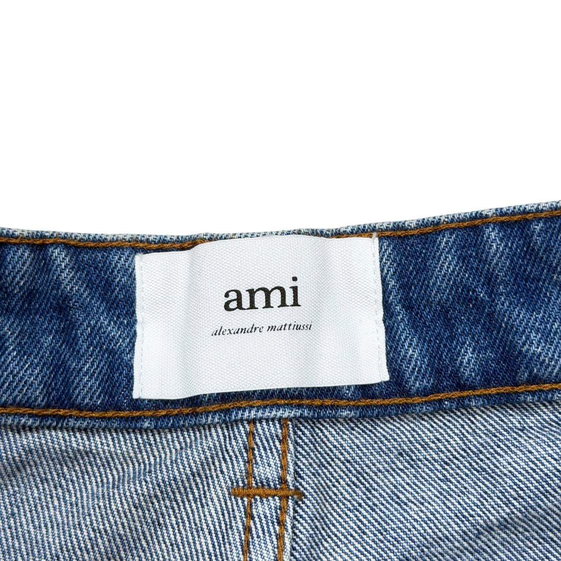 AMI 아미 알렉스 핏 데님팬츠 바지 블루 32 상품이미지4