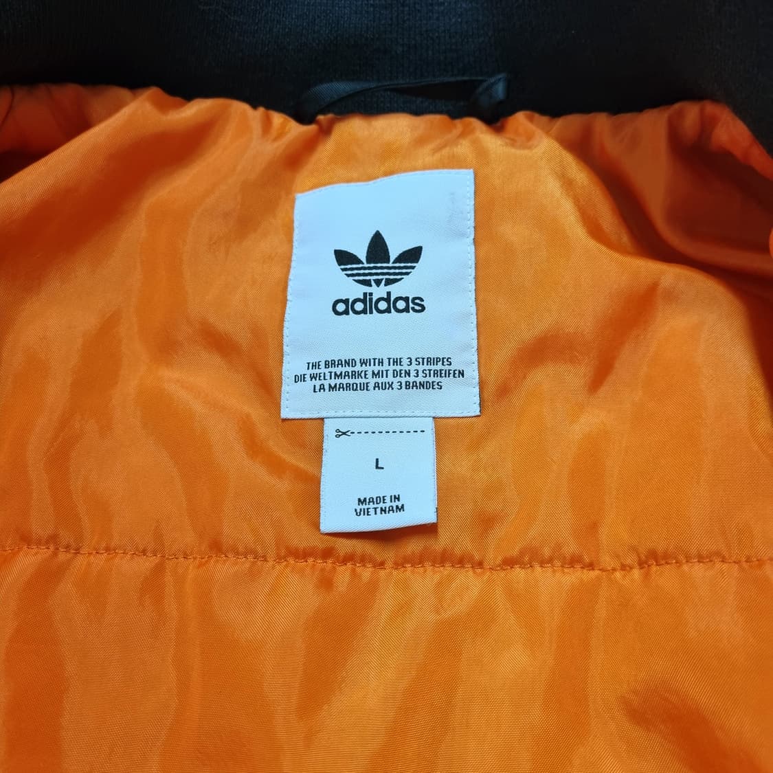 아디다스 패디드 봄버 MA-1 블랙 - L 상품이미지10