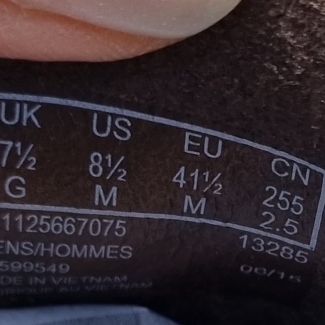 클락스 캐쥬얼 보트슈즈 실사이즈270 상품이미지6