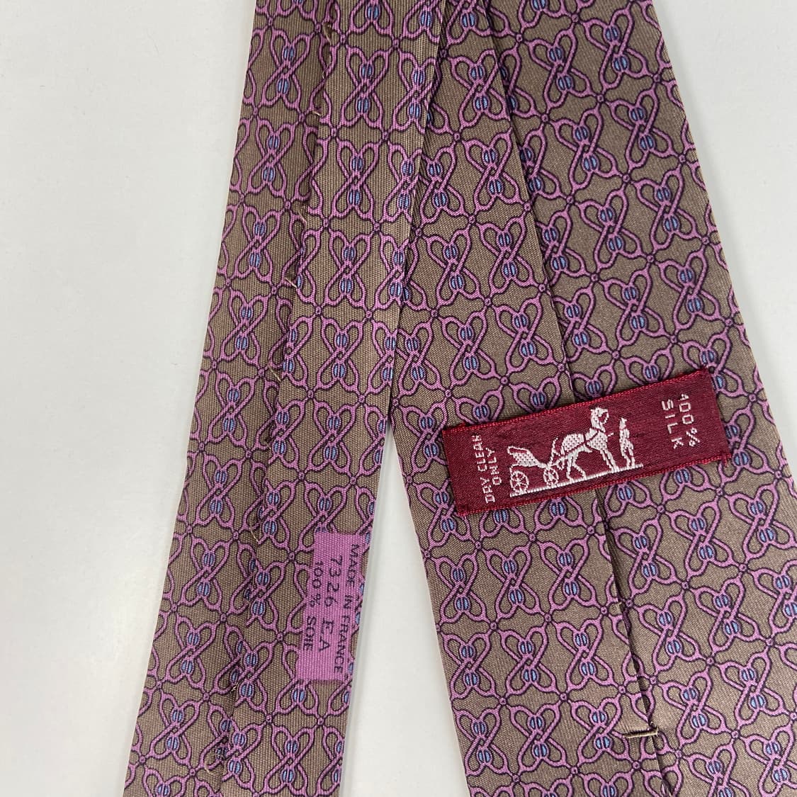 에르메스(HERMES) 명품 정품 넥타이 8.6cm 상품이미지6