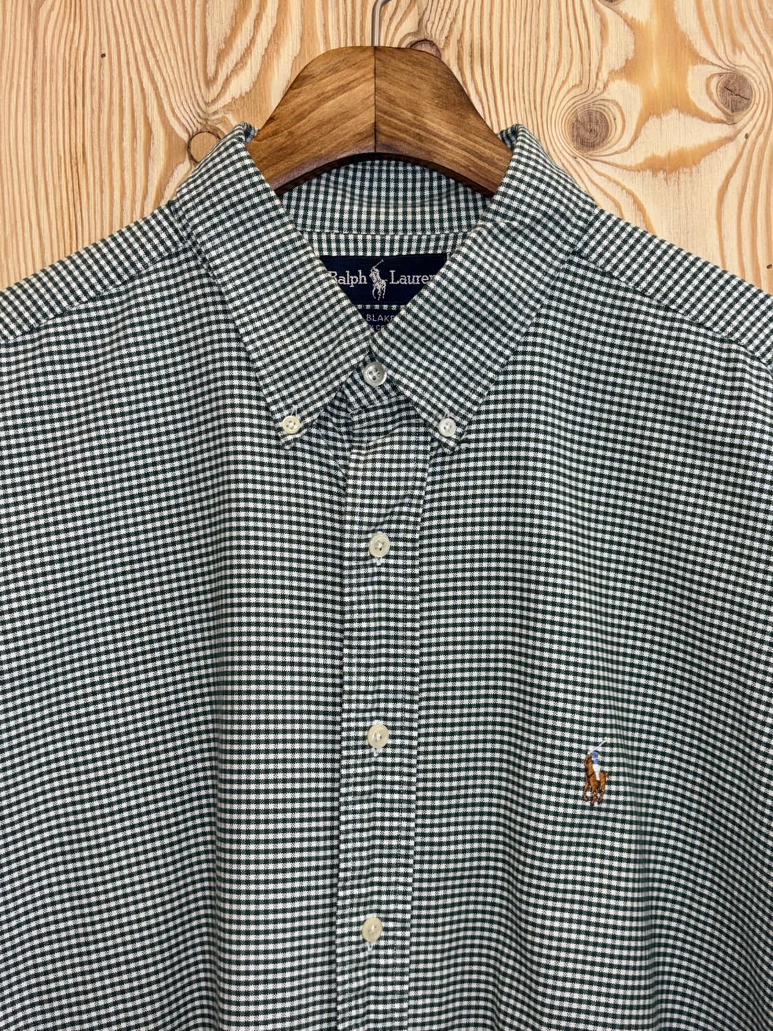 폴로 체크 반팔 셔츠 상품이미지2