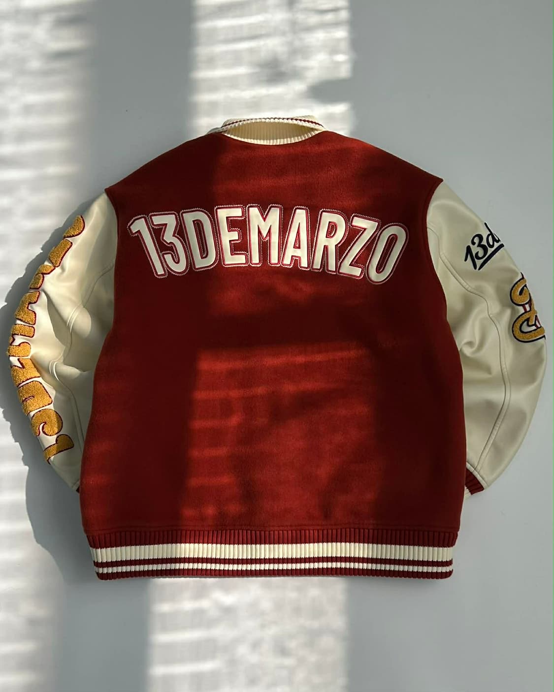 [M]13De Marzo 13드마조 레트로 인스트루먼트 바시티 자켓 상품이미지2