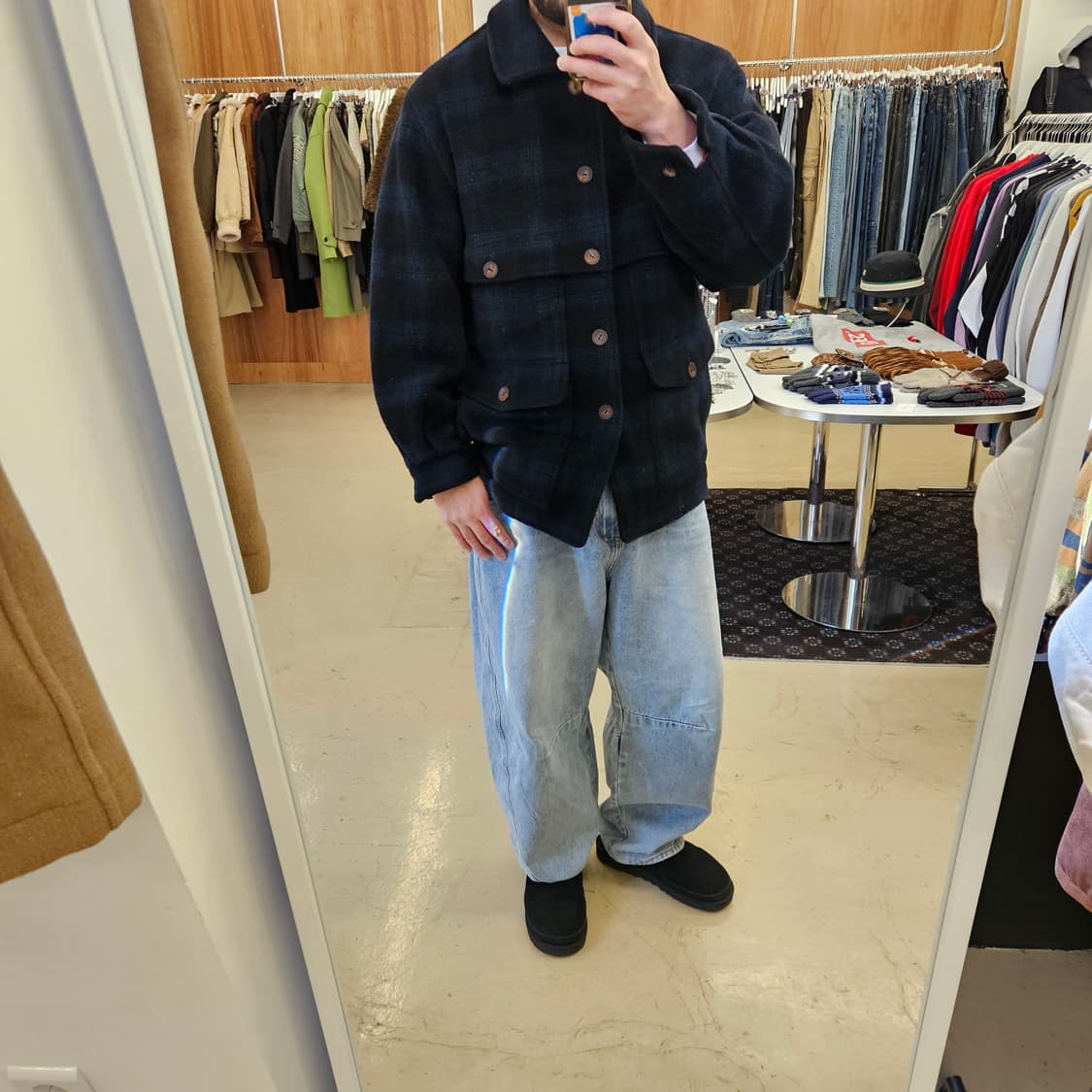 MIKE BIRNIES MACKINO JACKET 빈티지 매키노자켓 L 상품이미지7