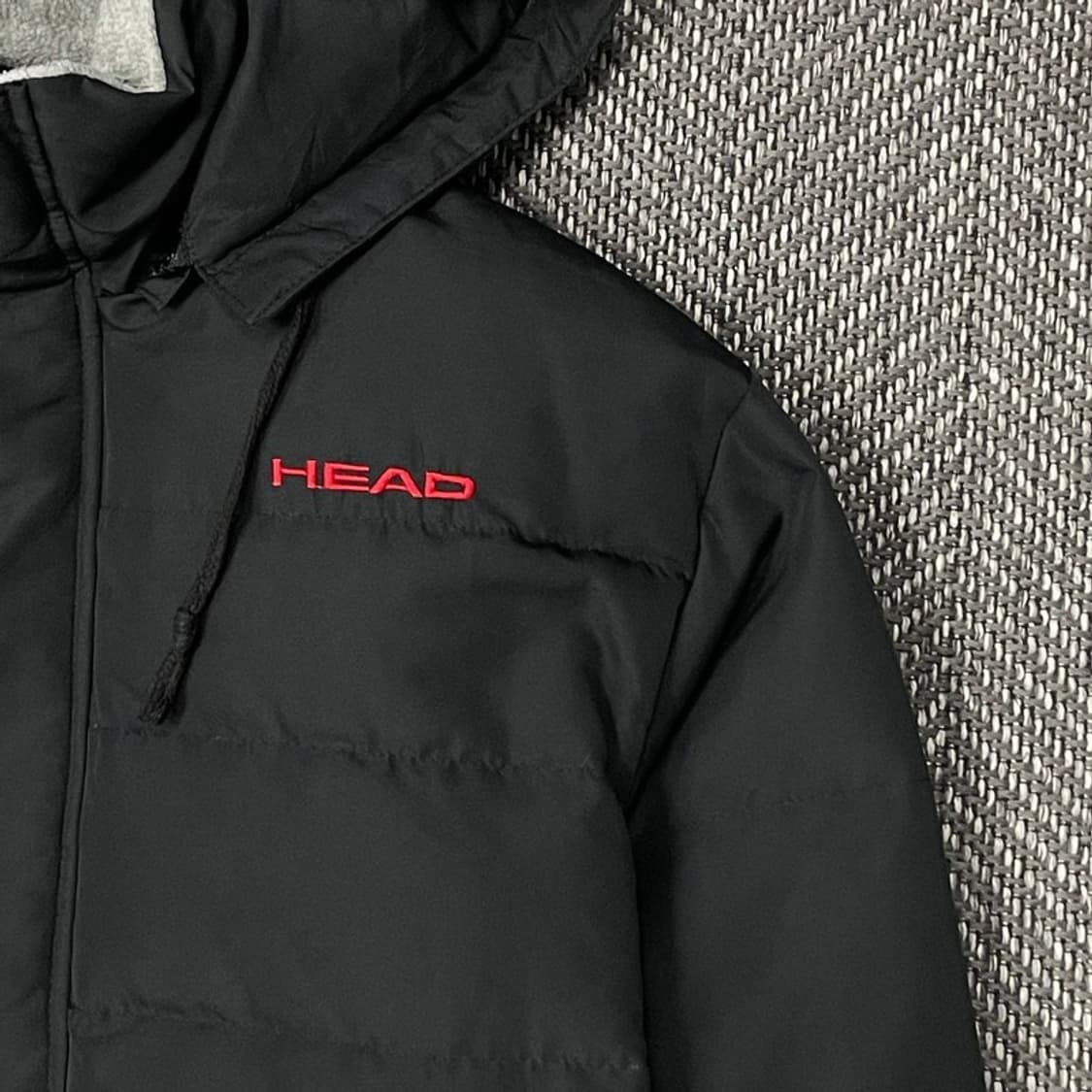 헤드 자수 로고 패딩 v0135 상품이미지5