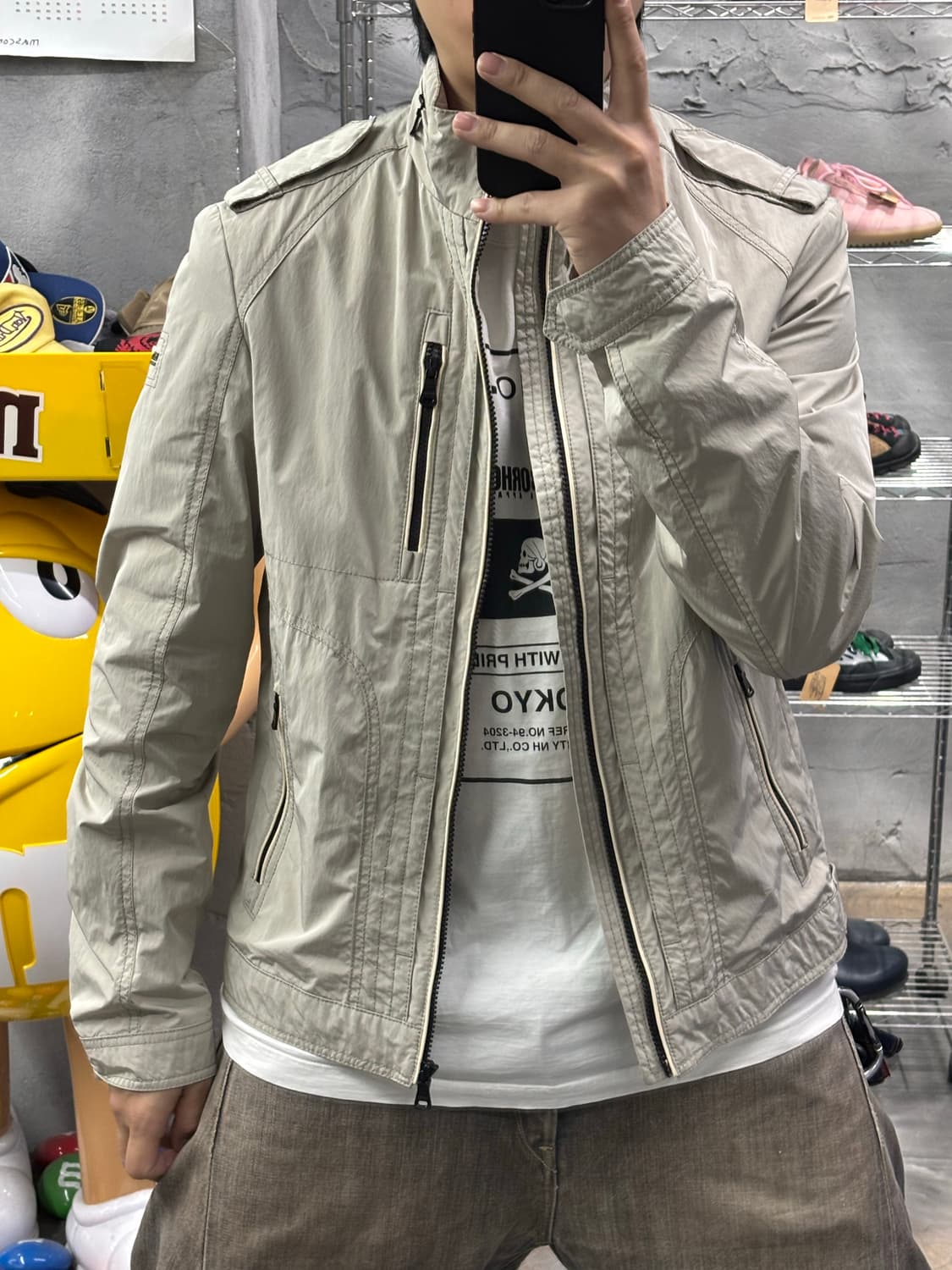 휴고보스 바이커 자켓 상품이미지9