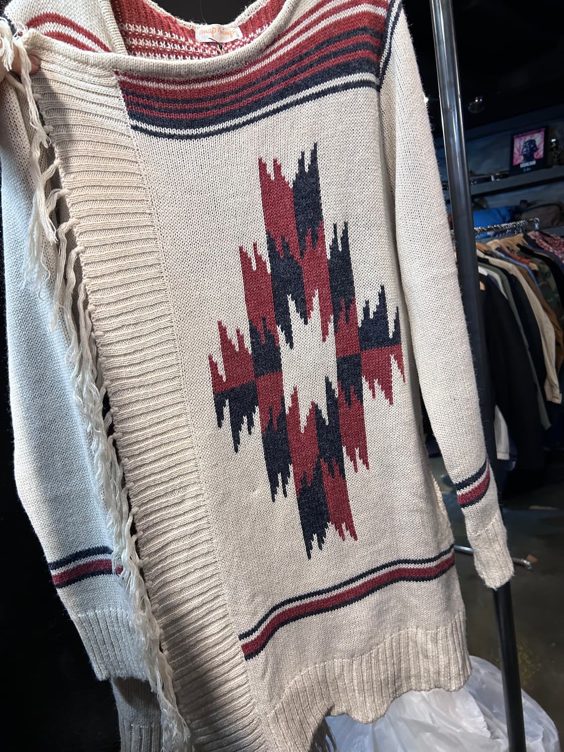 18.Anap Mimi Ortega Fringe knit Cardigan 상품이미지3