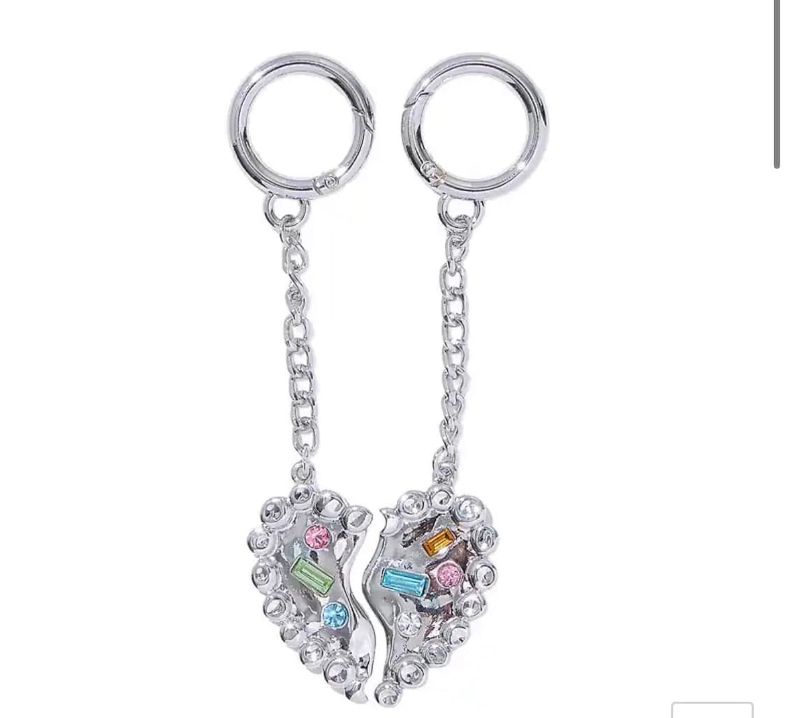 [선물추천] 하트 실버 키링 Heart Keyring (Silver) 상품이미지10