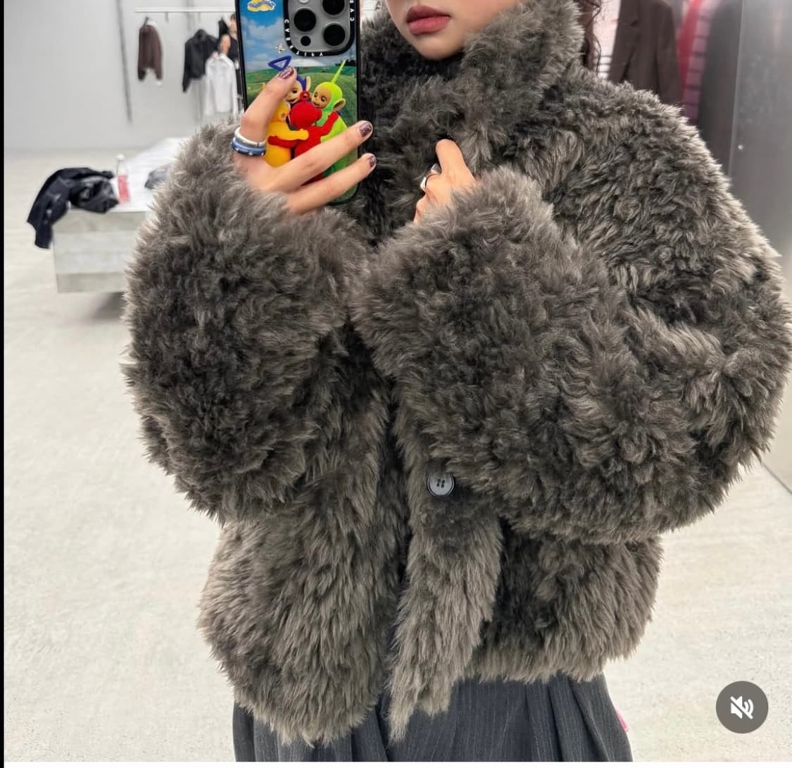 LMOOD 엘무드 포메 리버시블 퍼자켓 상품이미지2