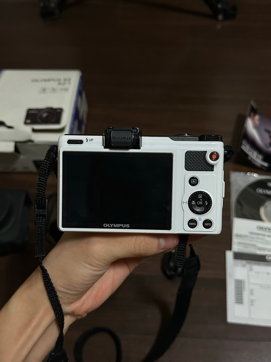 (풀박/A급) 올림푸스xz-1 하이엔드디카 화이트 상품이미지3