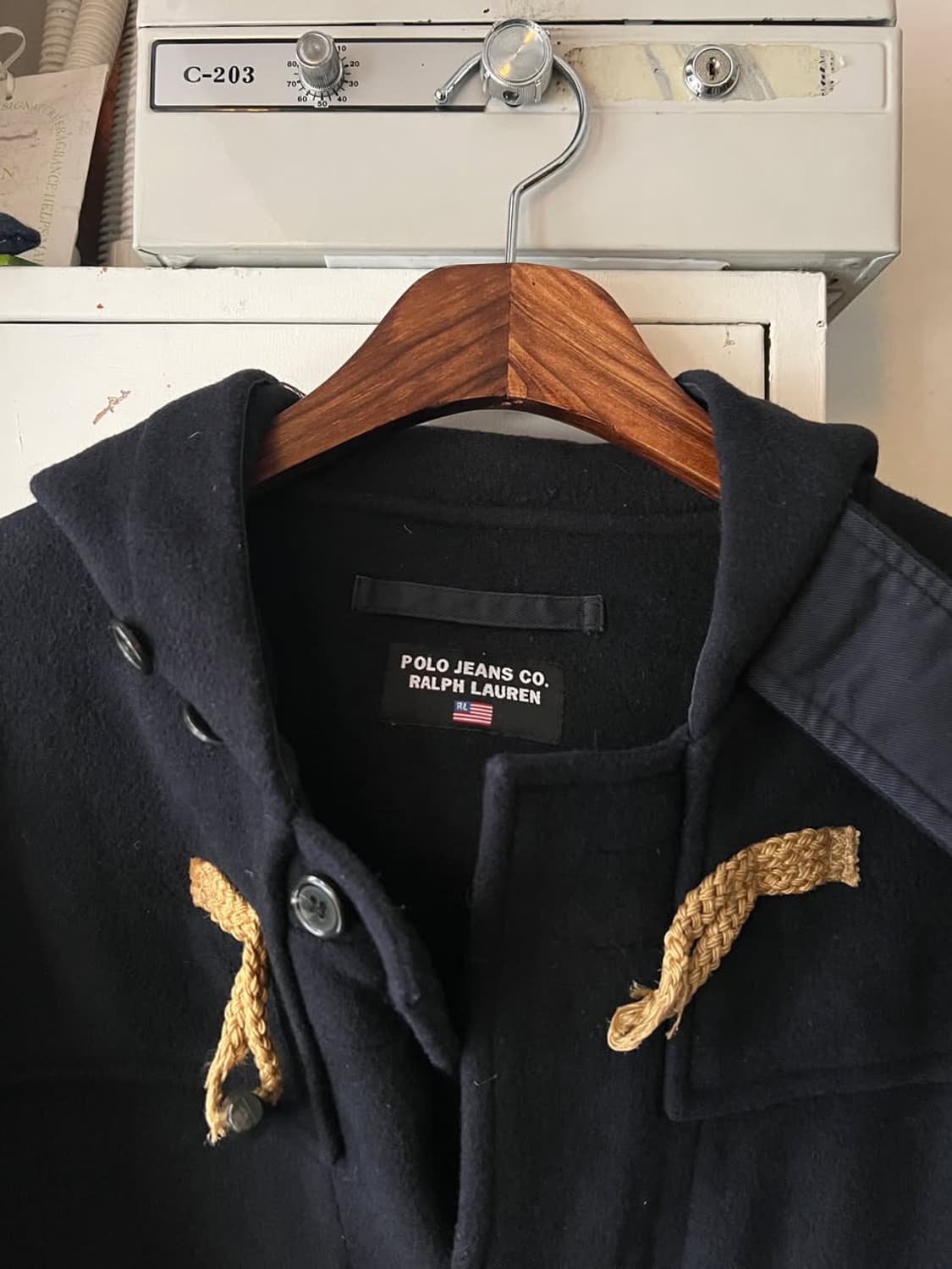 [XL]폴로 랄프로렌 진스 울 더플 코트 상품이미지2