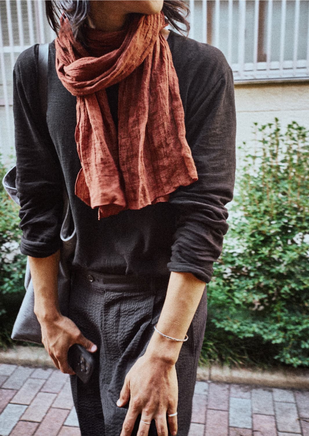 Mono Prive Textured Roll Long Sleeve 상품이미지3