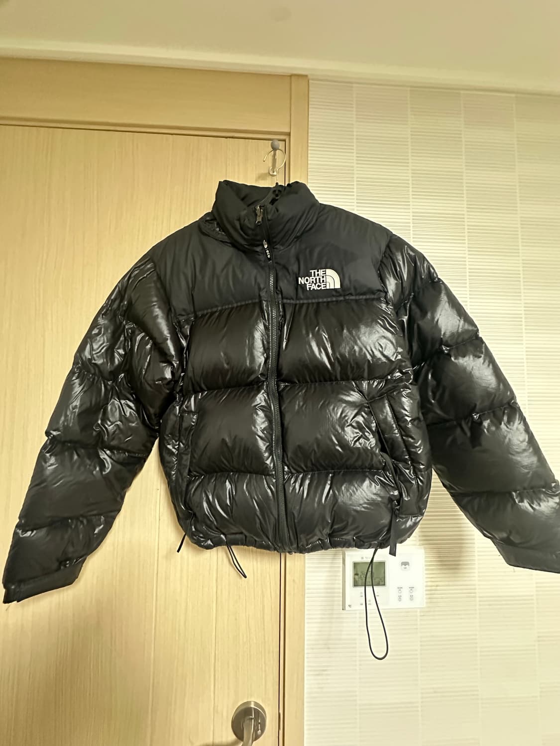 노스페이스 눕시 1996 리얼블랙 L 패딩 상품이미지1