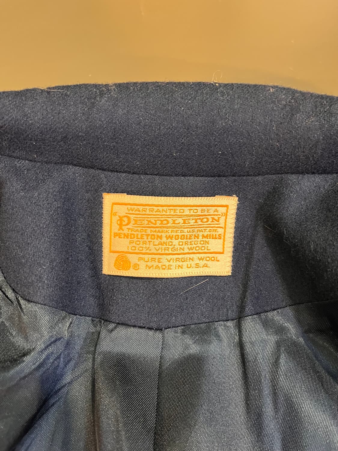 80-90년대 펜들턴 금장 울 블레이저 (미국제) 상품이미지3