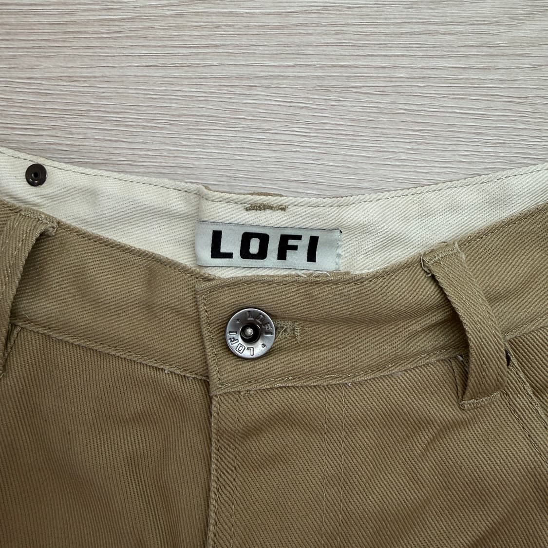 로파이 제플린 맥스 와이드 치노 팬츠 (베이지) 상품이미지3