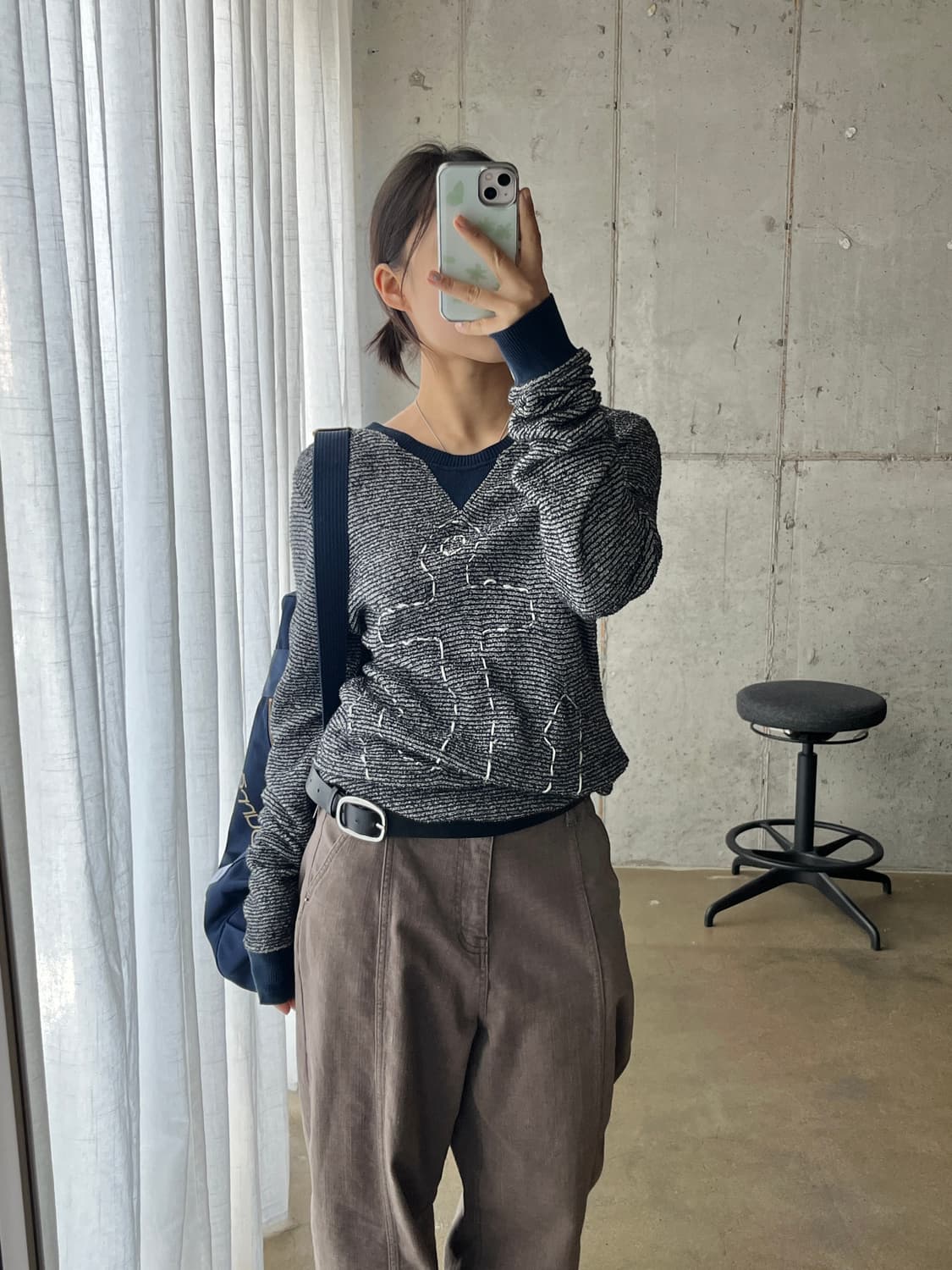 Sunhouse 선하우스 앵커 스웨터 made in Italy 상품이미지4